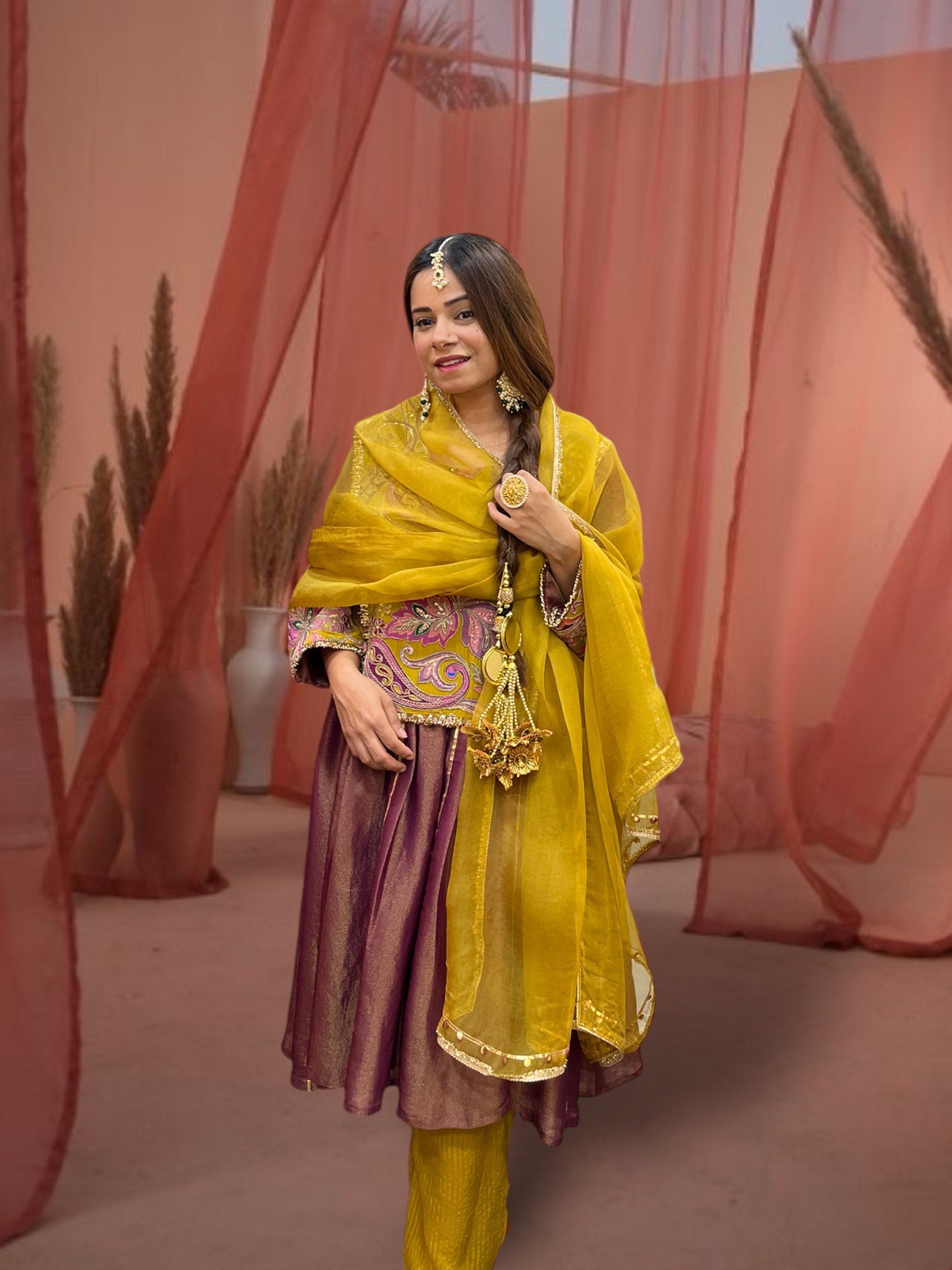 Zana Kalidar Choga Set